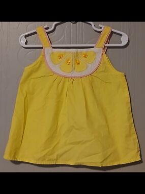 Gymboree Sunny Citrus Girls 2t Top